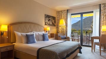 Ropa de cama hipoalergénica, edredón y minibar