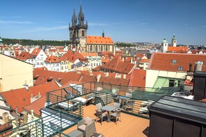 Terrace/patio - Hotel Leon D´Oro (Prague)
