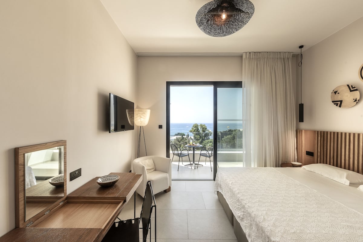 Premium kamer | 1 slaapkamer, luxe beddengoed, Select Comfort-bedden