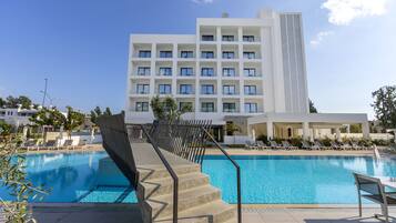 Voorkant van accommodatie