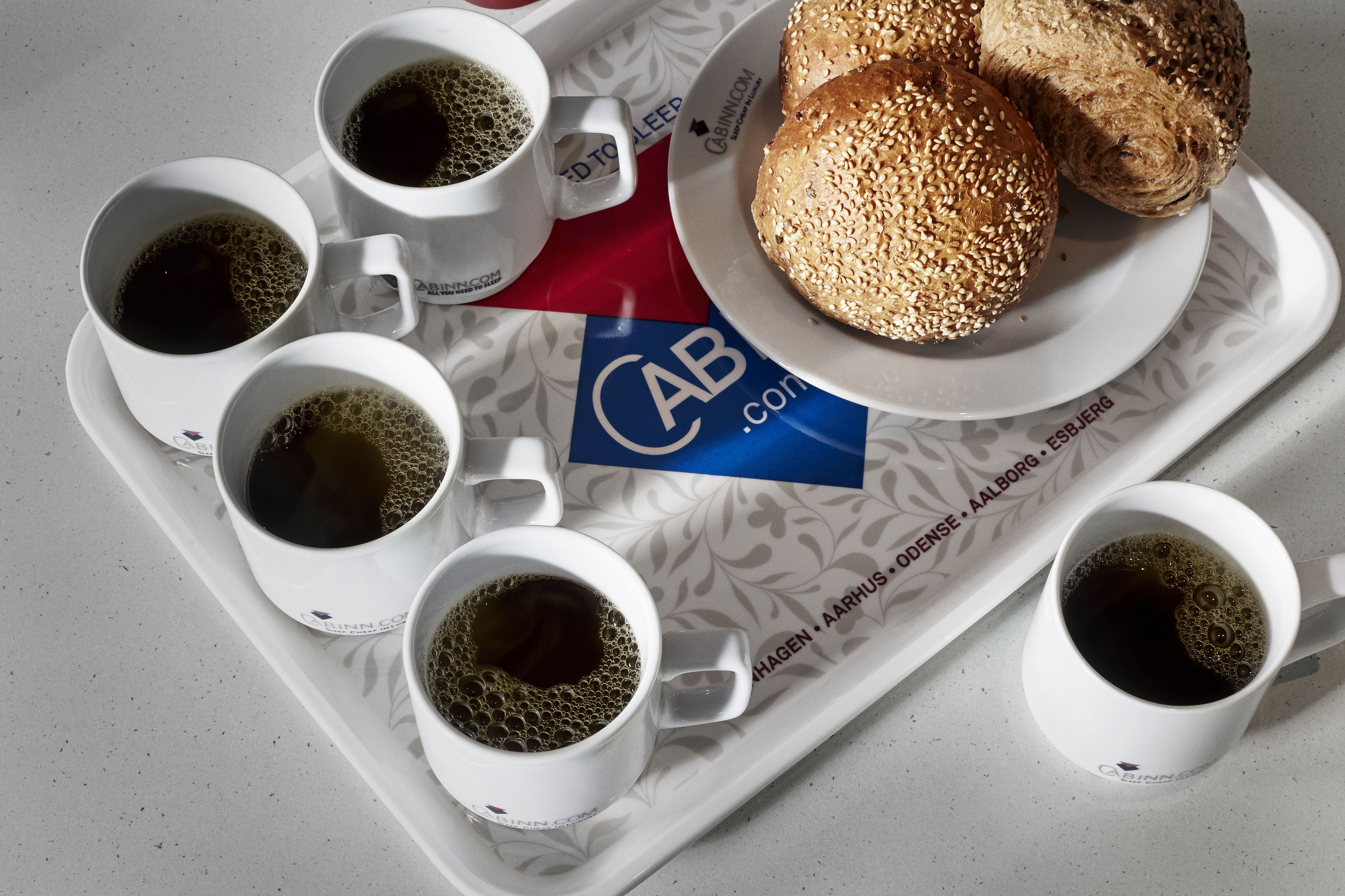 daily buffet breakfast (dkk 110 per person)