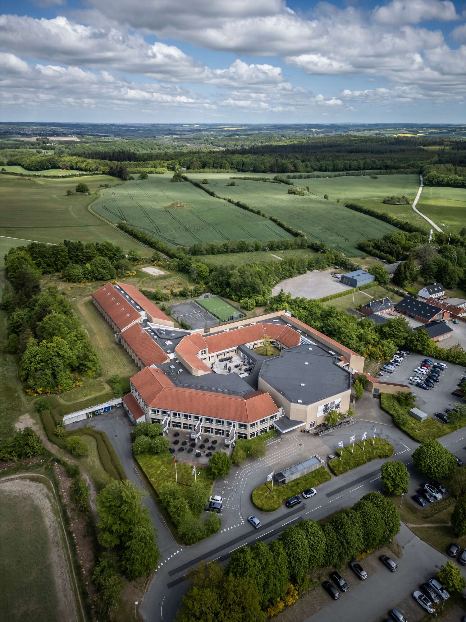 Enceinte de l’hébergement