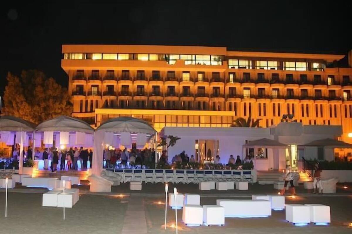 front of property – evening/night