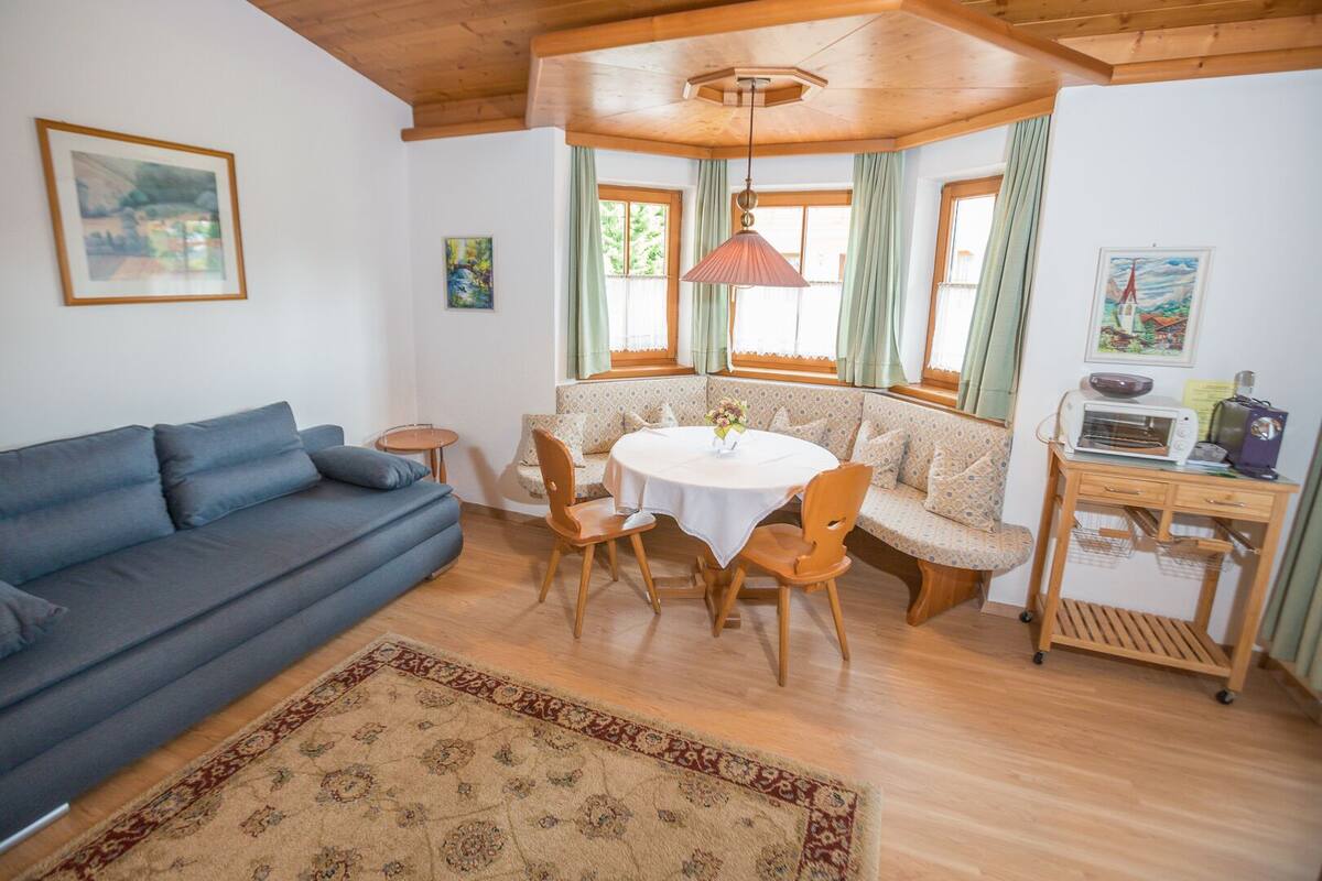 apartment, 1 bedroom, balcony, mountain view (härmele) | living area | table football, ping pong, books