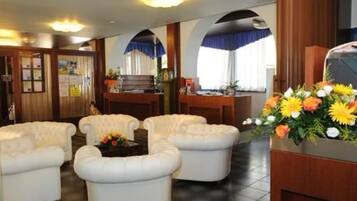 Sala de estar en el lobby