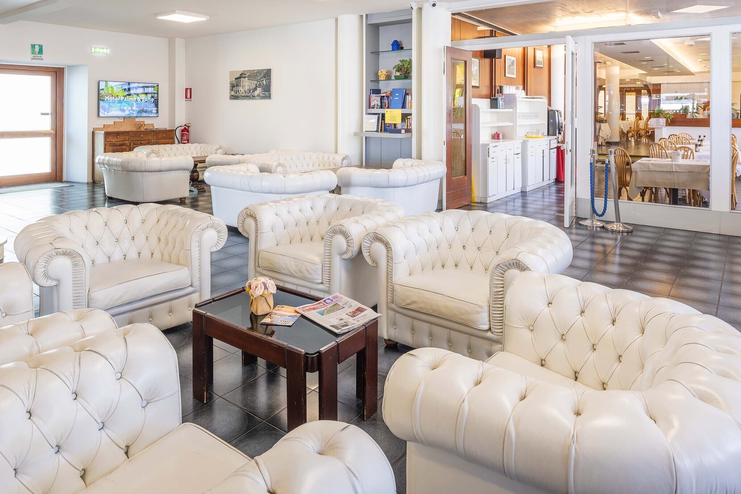Sala de estar en el lobby