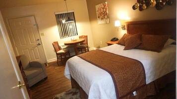 Pillowtop beds, individually decorated, individually furnished