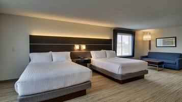 Suite, 2 Queen Beds, Accessible (Communication, Accessible Tub) | In-room safe, desk, laptop workspace, iron/ironing board