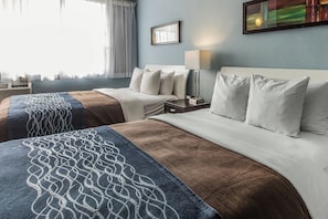 1 bedroom, down duvets, in-room safe, desk