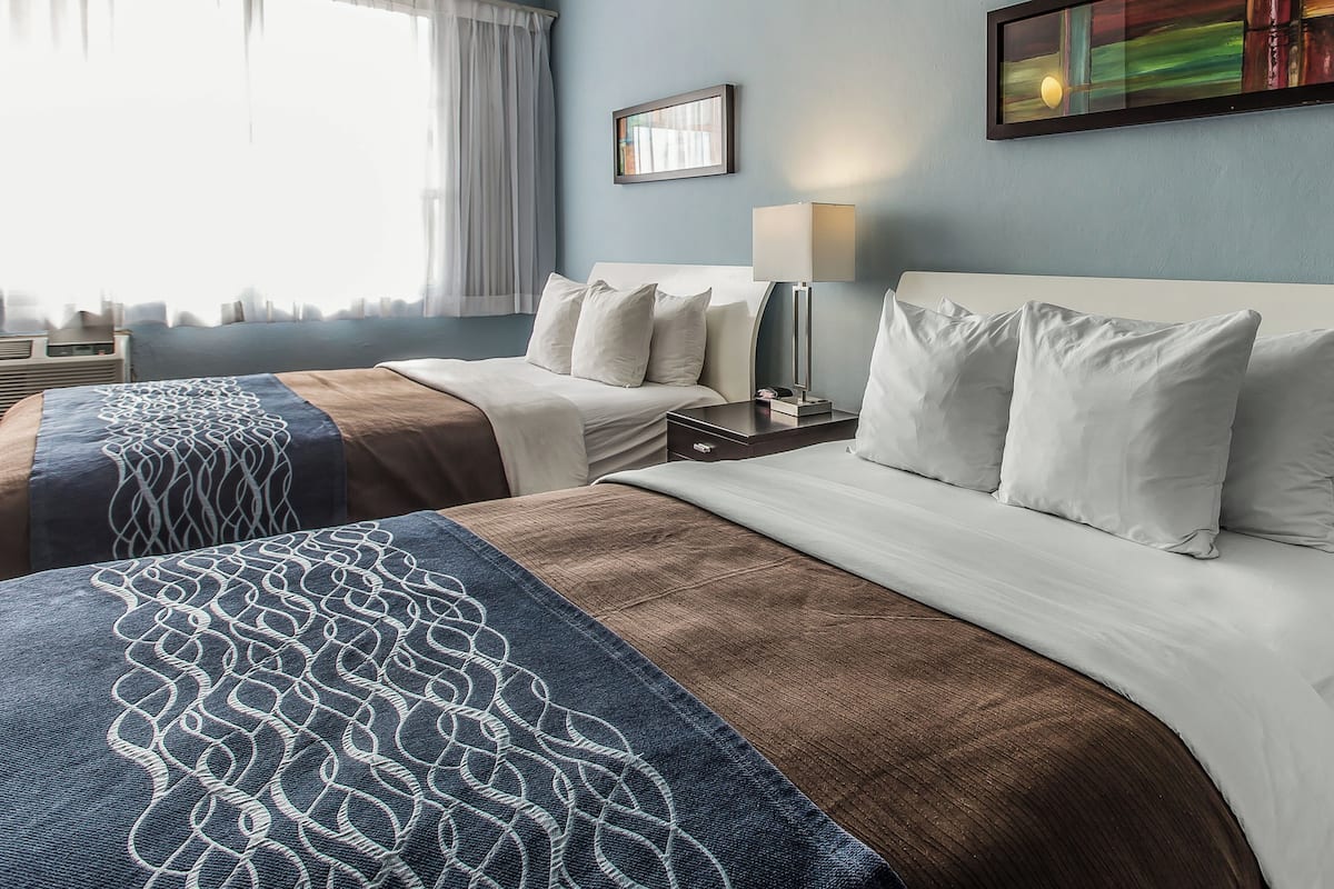 1 chambre, couette en duvet d'oie, coffres-forts dans les chambres