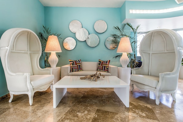 Lobby sitting area