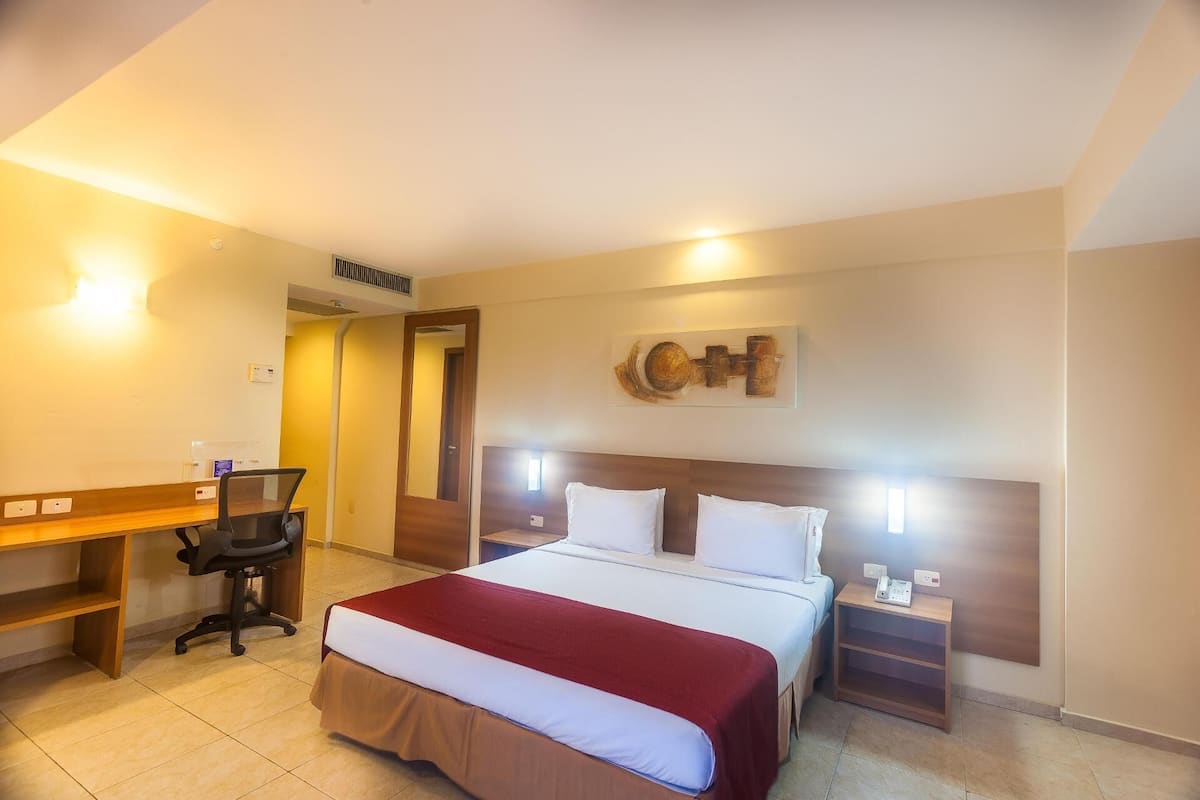 Minibar, in-room safe, desk, blackout drapes