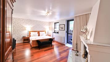 Quarto casal superior | 1 quarto, roupas de cama antialérgicas, escrivaninha