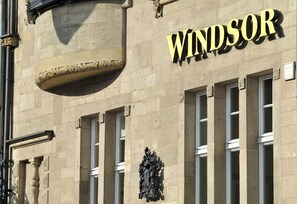 Fassade der Unterkunft