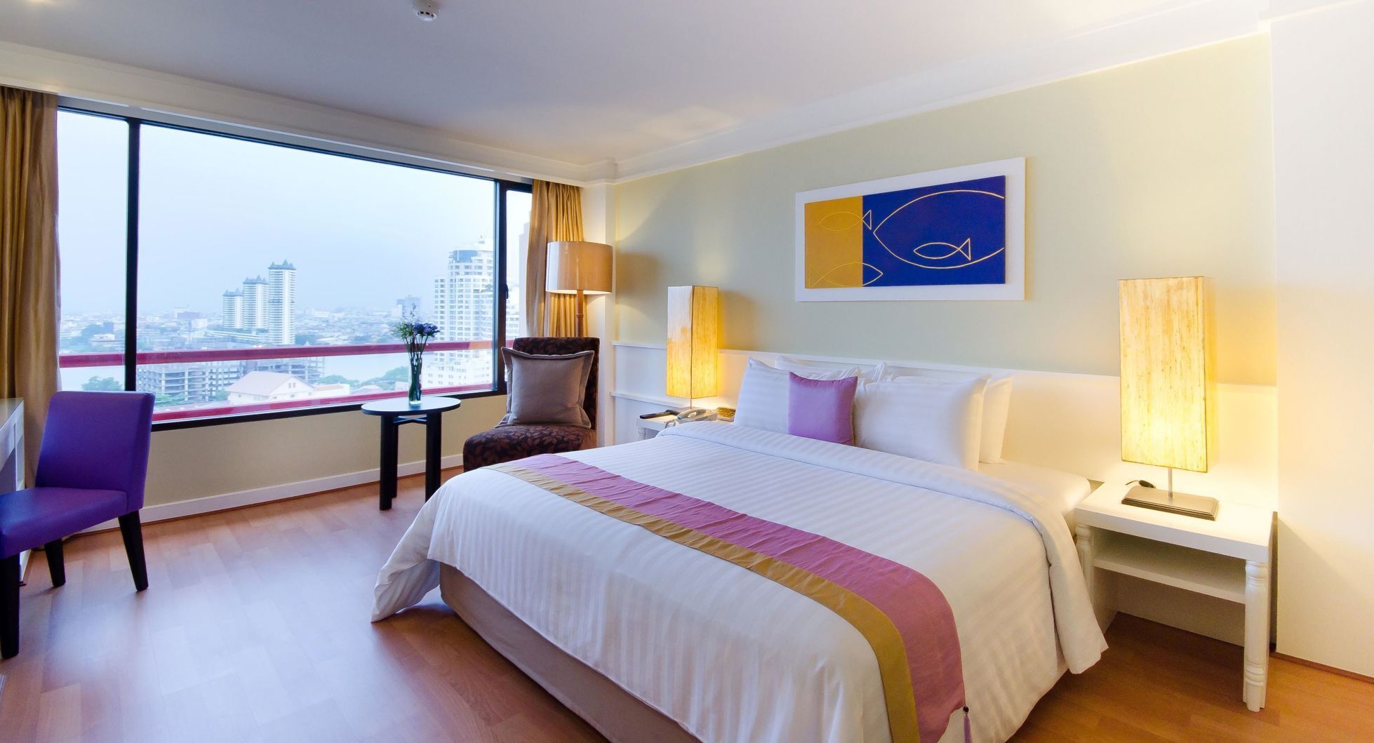 Premium bedding, minibar, in-room safe, blackout drapes