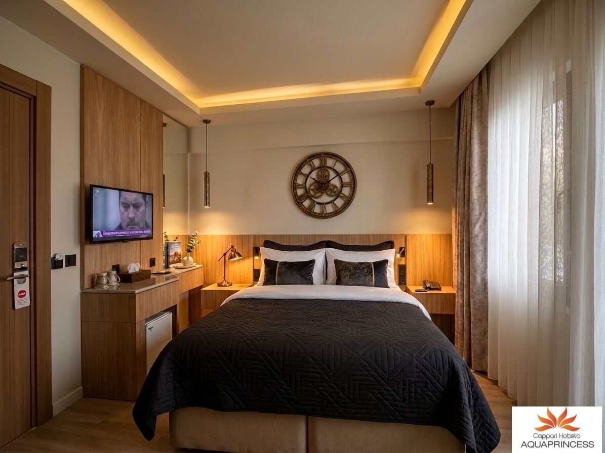 Kahden hengen standard-huone (yksi tai kaksi sänkyä), osittainen valtamerinäköala | Egyptinpuuvillaiset lakanat, ylelliset vuodevaatteet, minibaari