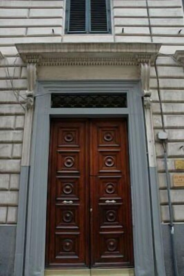 Fassade der Unterkunft