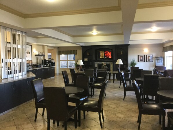 Free daily on-the-go breakfast 