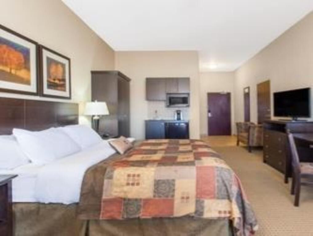 Ropa de cama de alta calidad, escritorio y cortinas blackout 