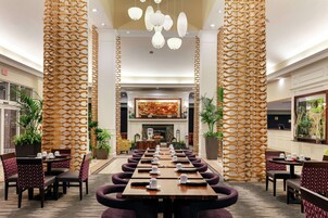 Breakfast and dinner served, American cuisine