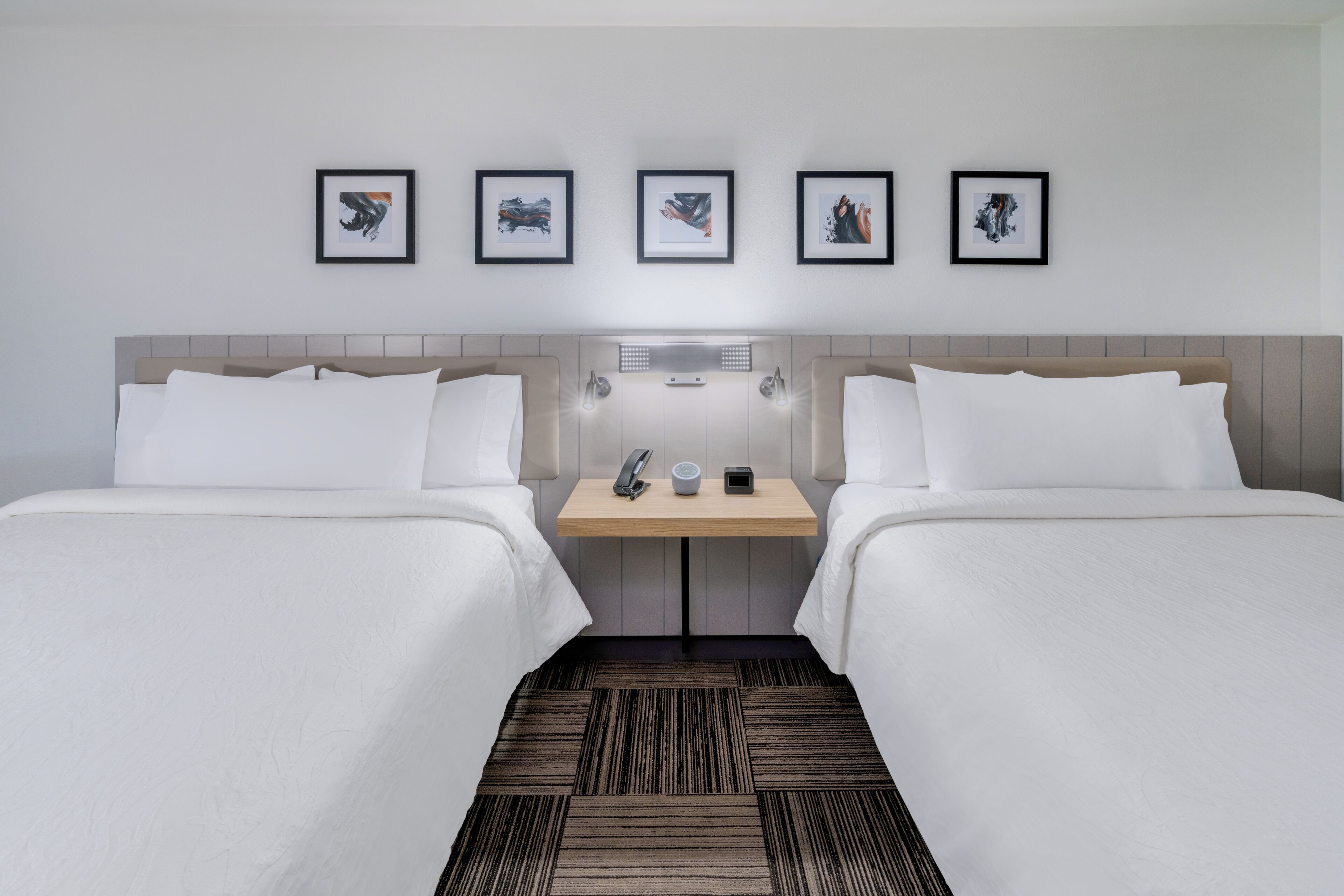 two queens | blackout curtains, iron/ironing board, free wifi, bed sheets