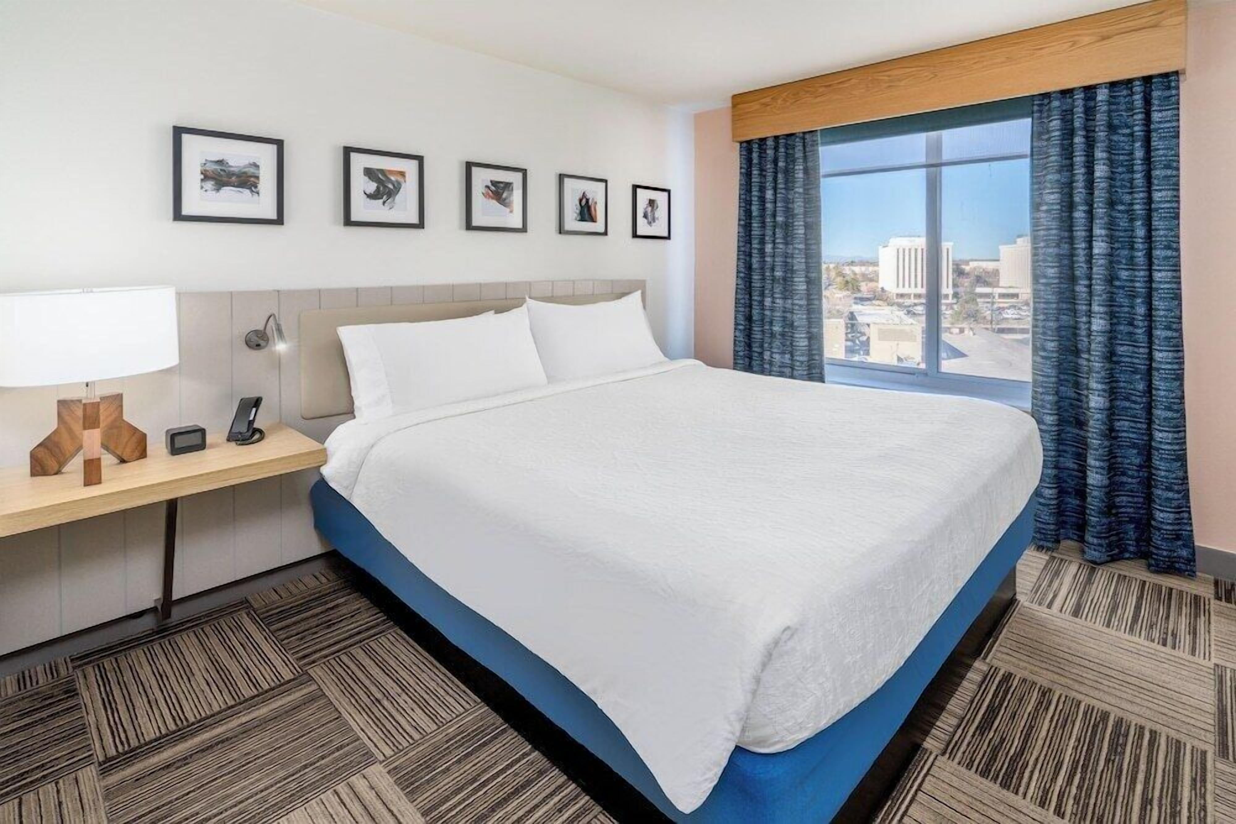 Blackout drapes, iron/ironing board, free WiFi, bed sheets