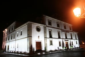 Front of property – evening/night