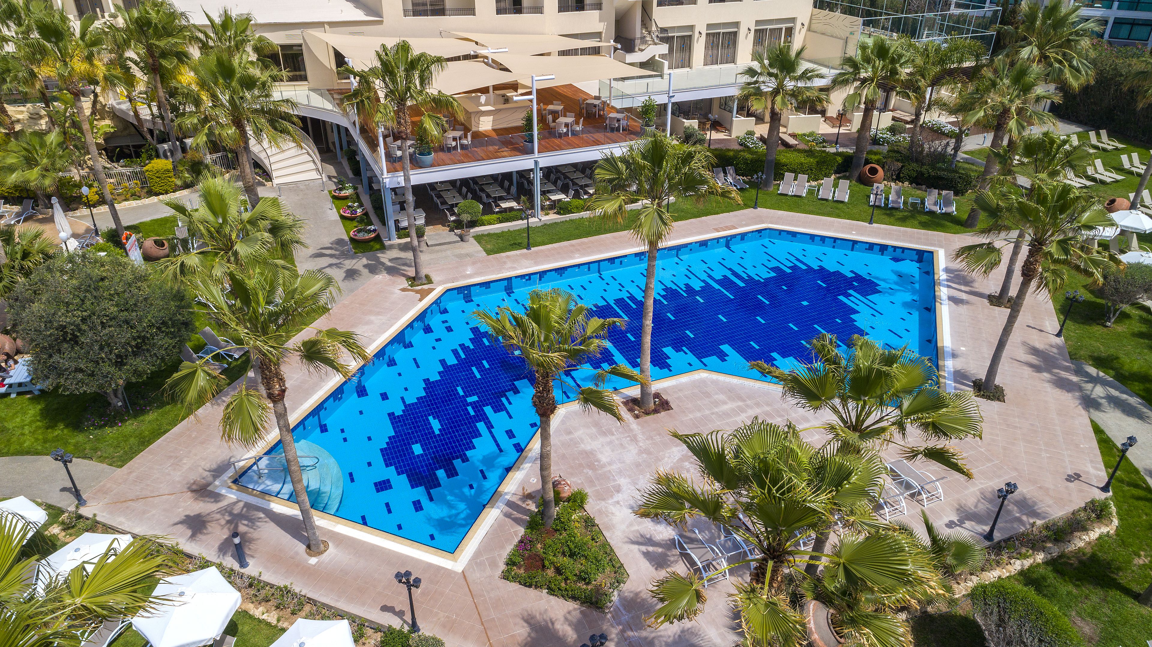 Single Room, Sea View | Pool | Indoor pool, outdoor pool, pool umbrellas, pool loungers