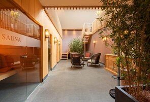 Sauna, hot stone massages, massages