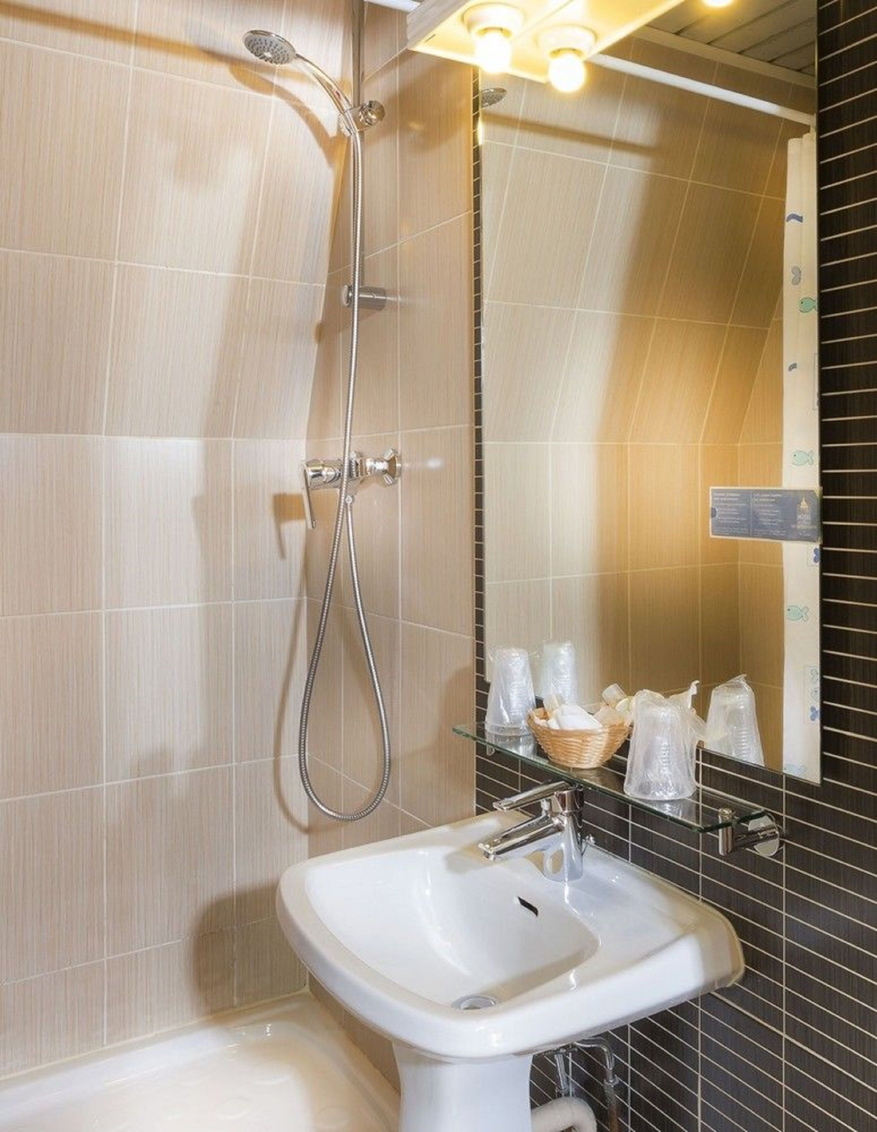 free toiletries, hair dryer, towels, soap