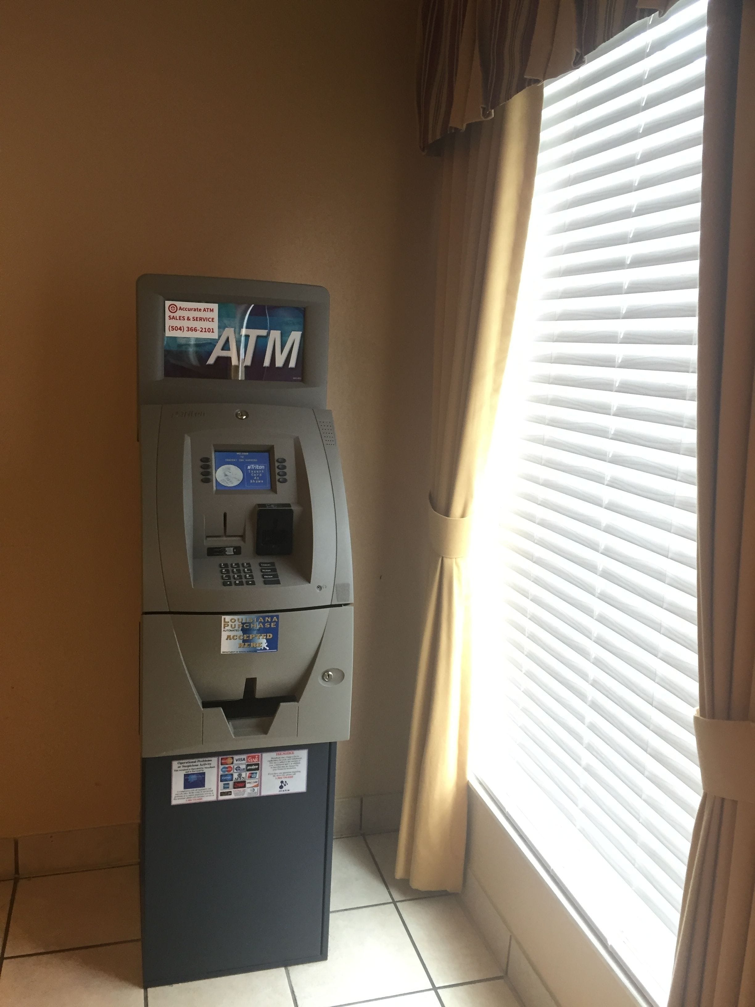 atm/banking on site