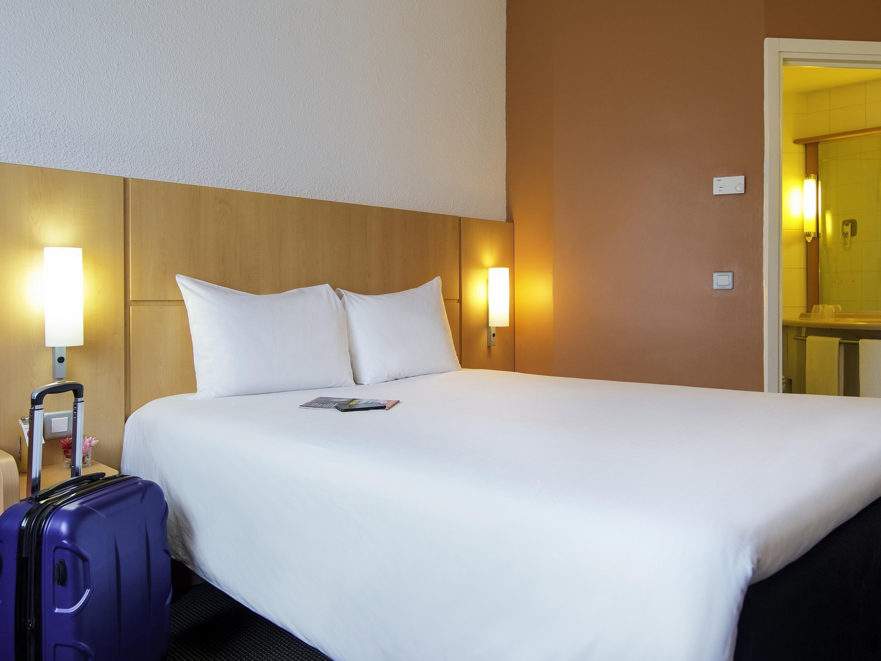 雙人房, 1 張標準雙人床 | 高級寢具、羽絨被、迷你吧、客房內保險箱