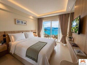 Standard Room, Sea View | Bar mini, Wi-fi percuma 