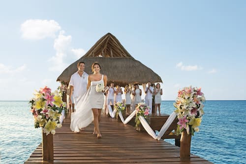Espace mariage en plein air
