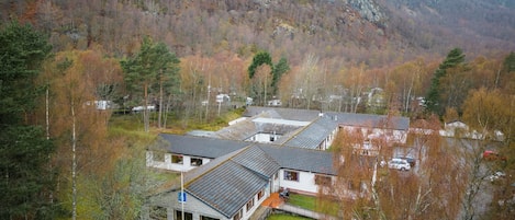Fachada de la propiedad