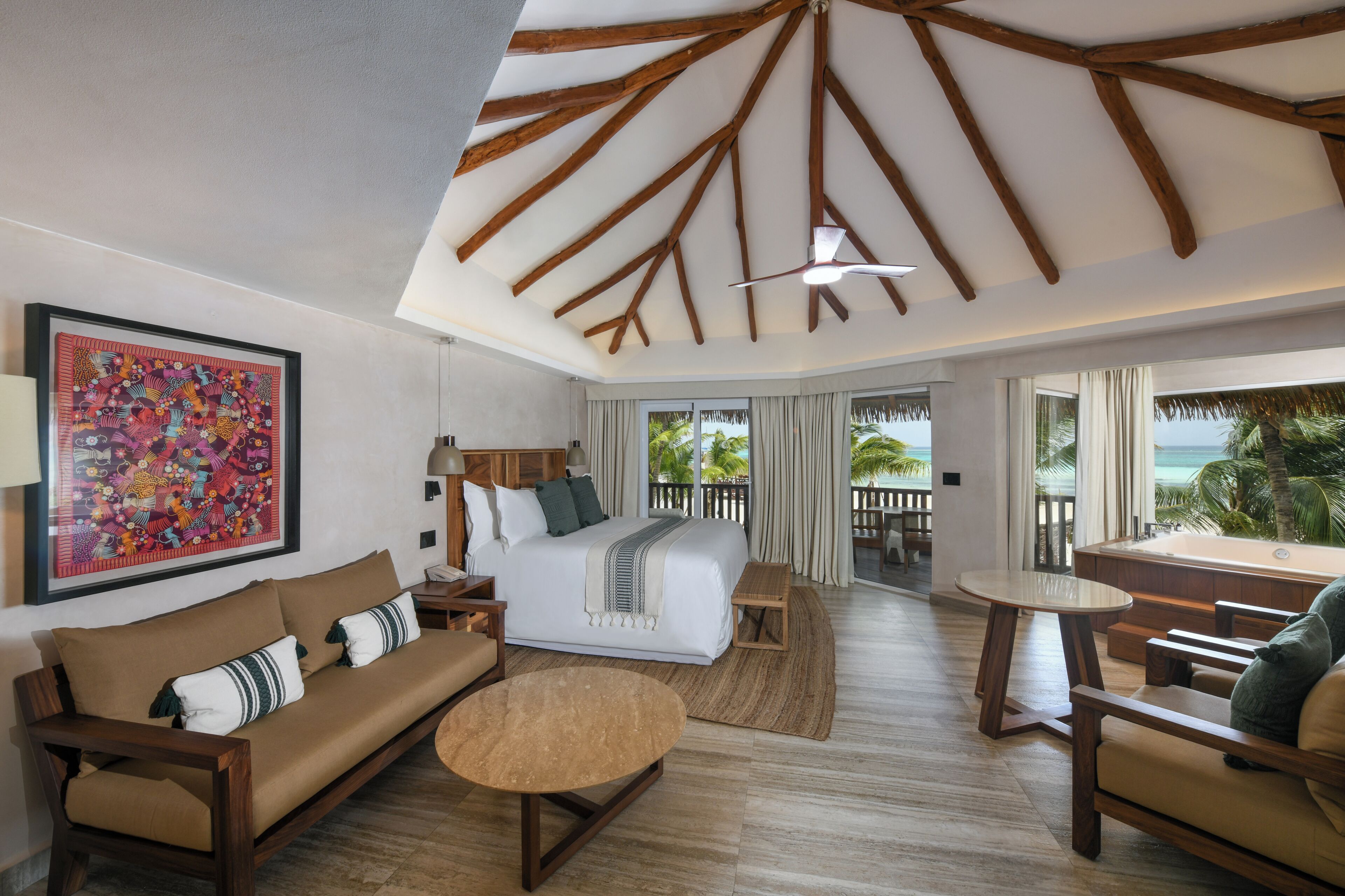 Free minibar, in-room safe, desk, laptop workspace