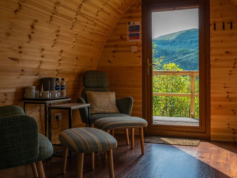 Área de sala de estar