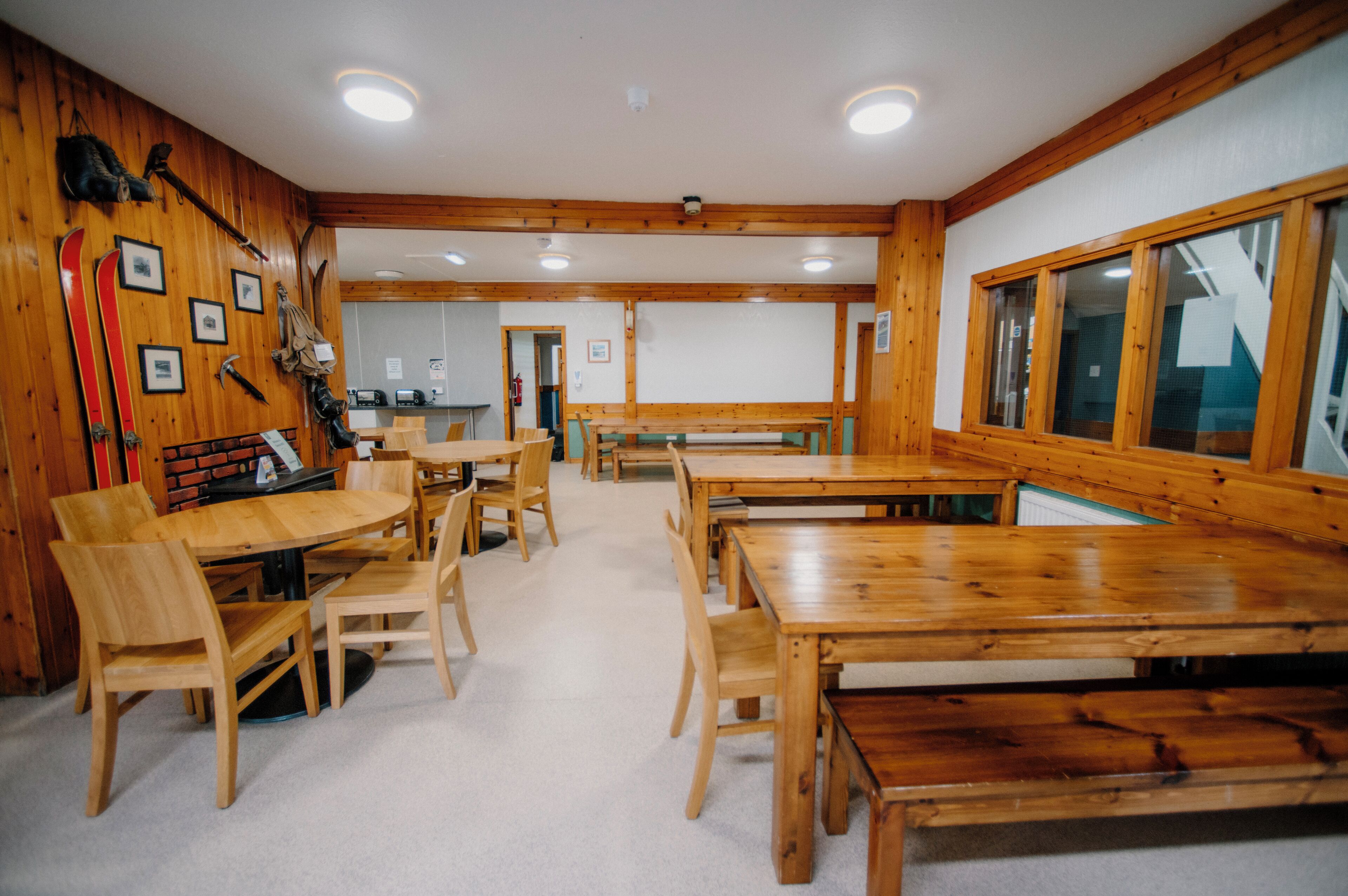 Daily self-serve breakfast (GBP 5.95 per person)