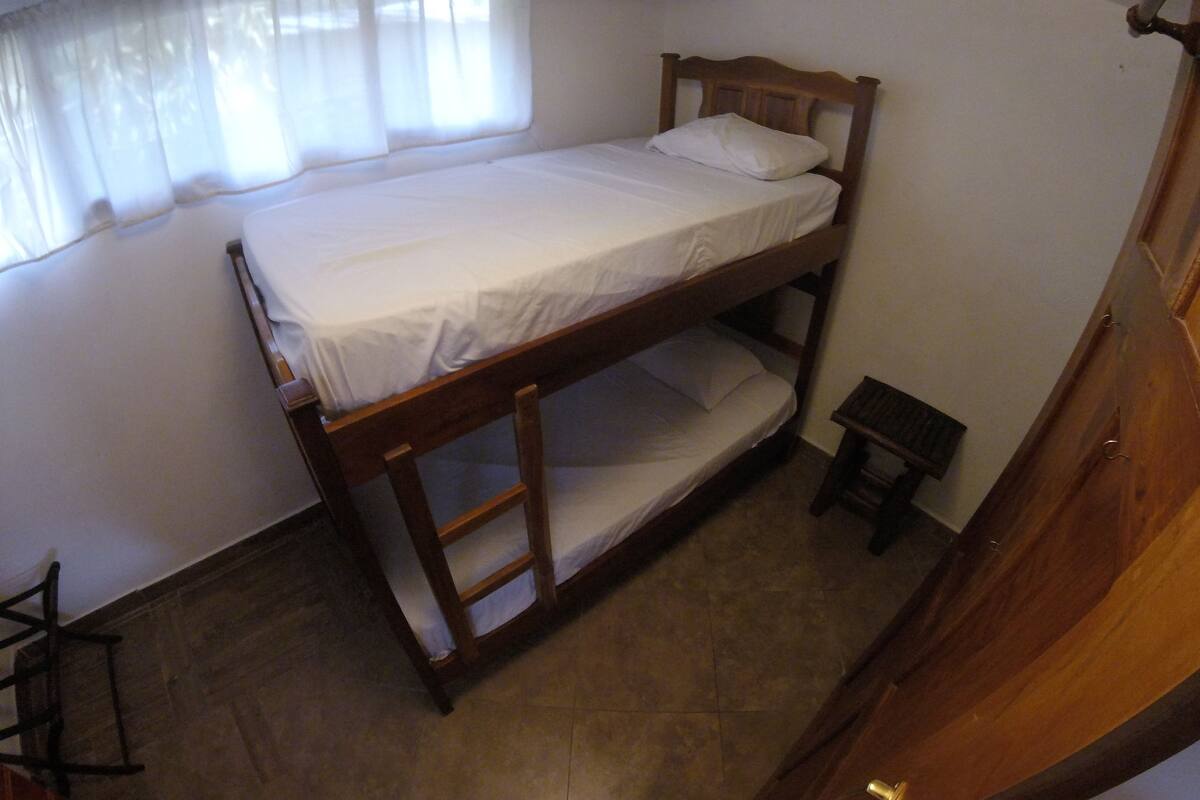 Cabin | 1 bedroom, premium bedding, blackout curtains, free cots/infant beds