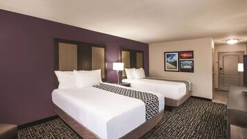Room, 2 Queen Beds, Non Smoking | Premium bedding, pillow-top beds, desk, iron/ironing board