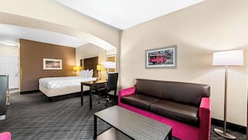 Suite, 1 King Bed, Non Smoking, Refrigerator & Microwave (with Sofabed)
