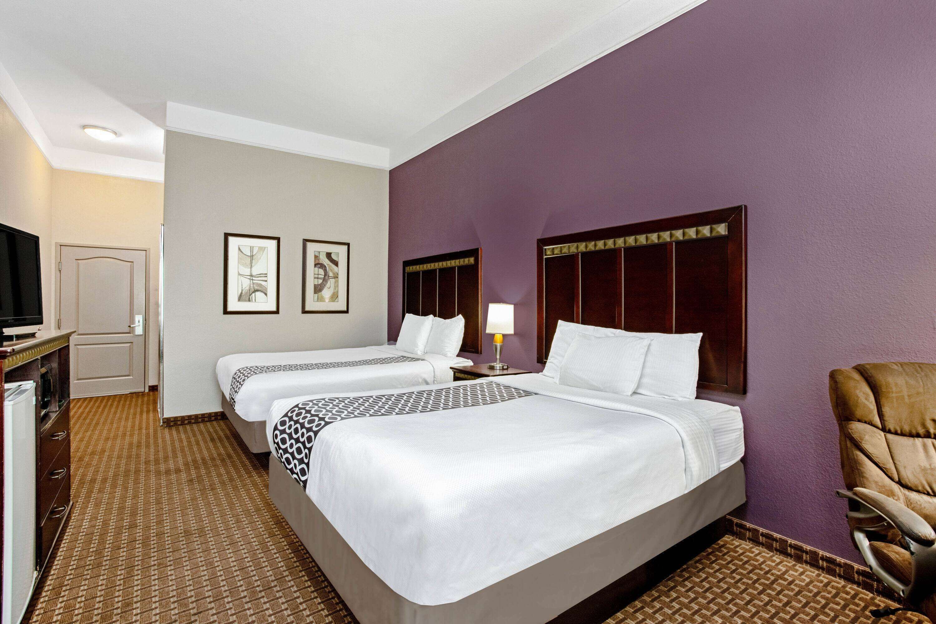 Premium bedding, desk, blackout curtains, iron/ironing board