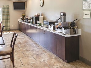 Free continental breakfast