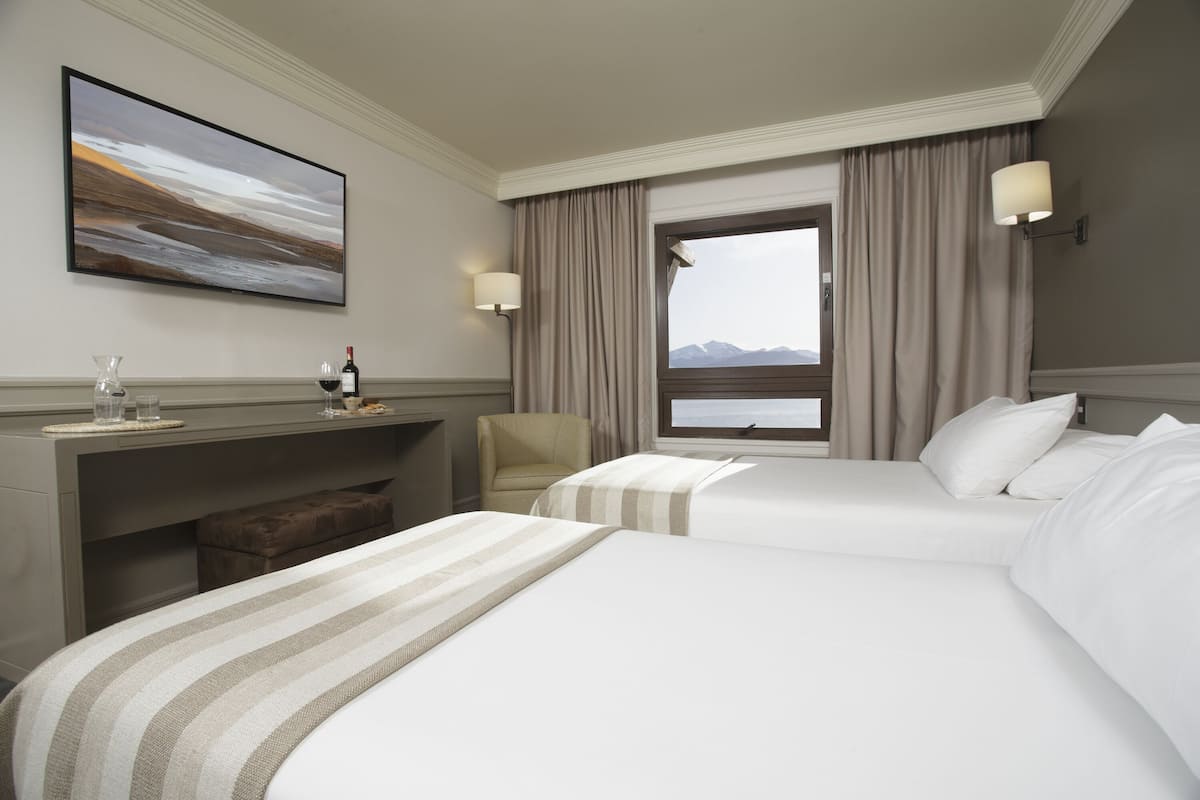 1 chambre, literie de qualité supérieure, couette en duvet d'oie