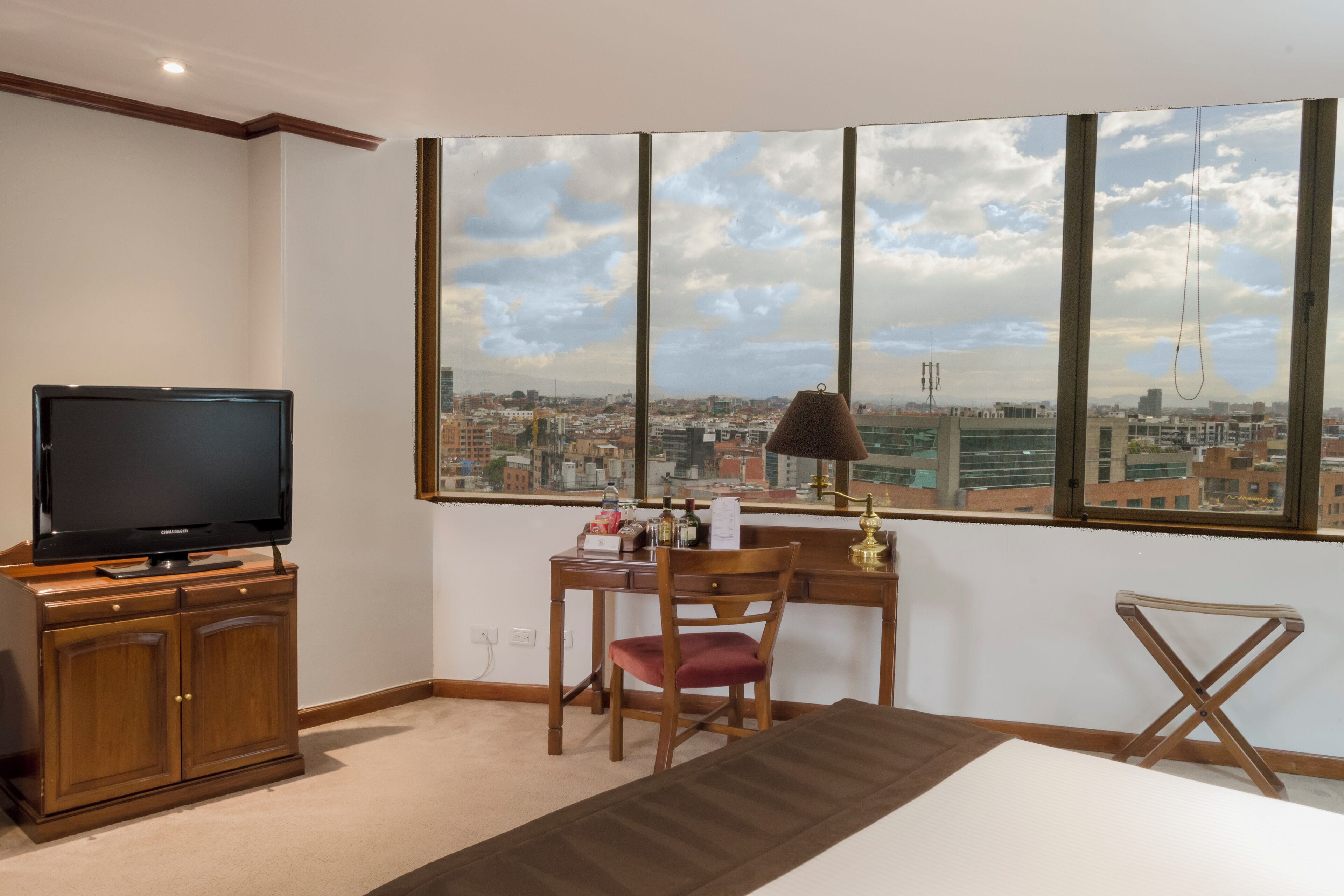 standard double room | living area | 32-inch tv with cable channels