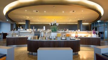 Daily buffet breakfast for a fee