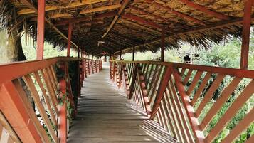 Entrada al alojamiento