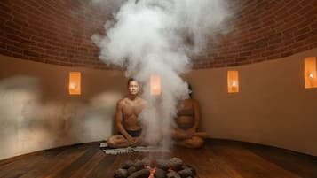 Aromatherapy, hot stone massages, deep-tissue massages, beach massages
