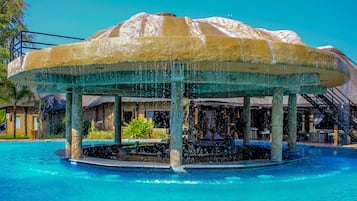 Poolside bar
