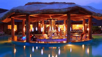 Poolside bar